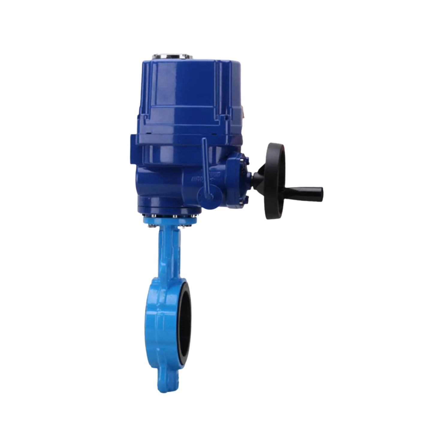 QT Electric Explosion-proof Handwheel Stainless Steel Plate Wafer Butterfly Valve