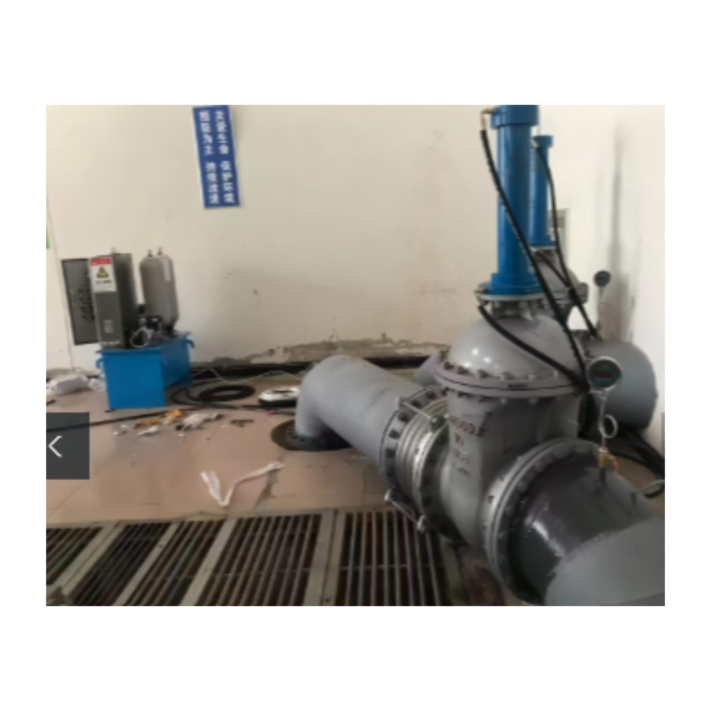 Hydraulic Control Quick Closing Gate Valve With Soft Seal Ductile Iron