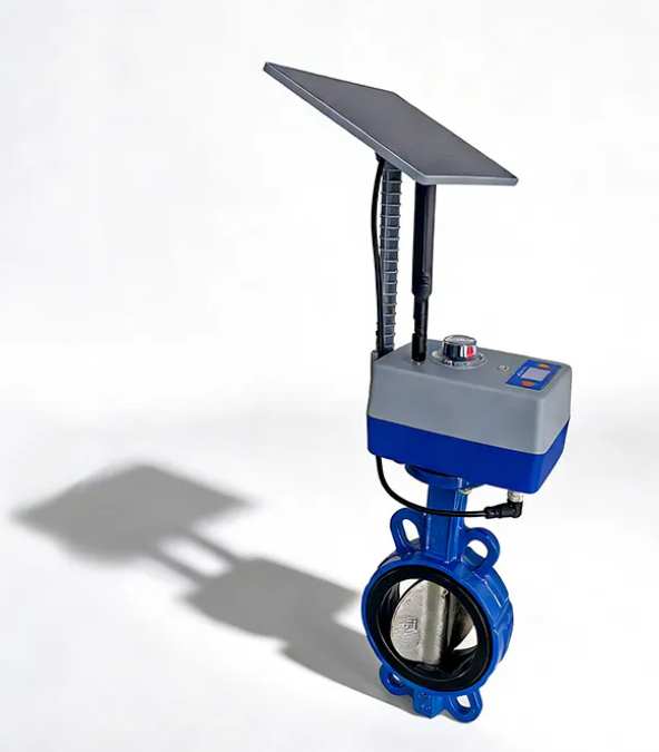 Solar-powered Electric Valve Intelligent Wireless Control Agricultural Irrigation Ball Valve Butterfly Valve Three-way