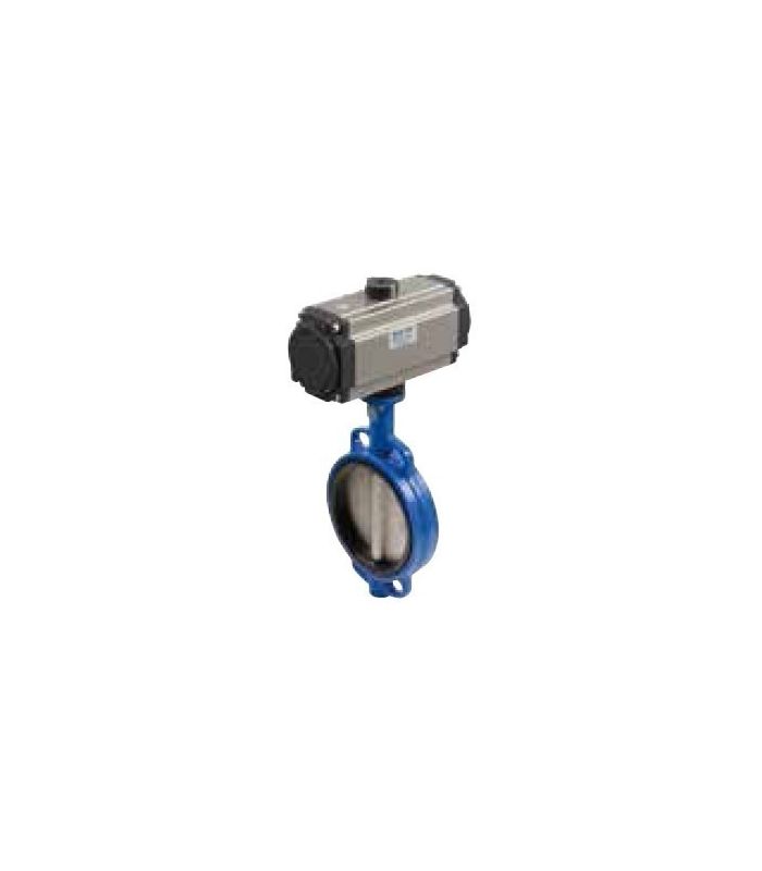 WAFER BUTTERFLY VALVE DOUBLE EFFECT CAST DISC
