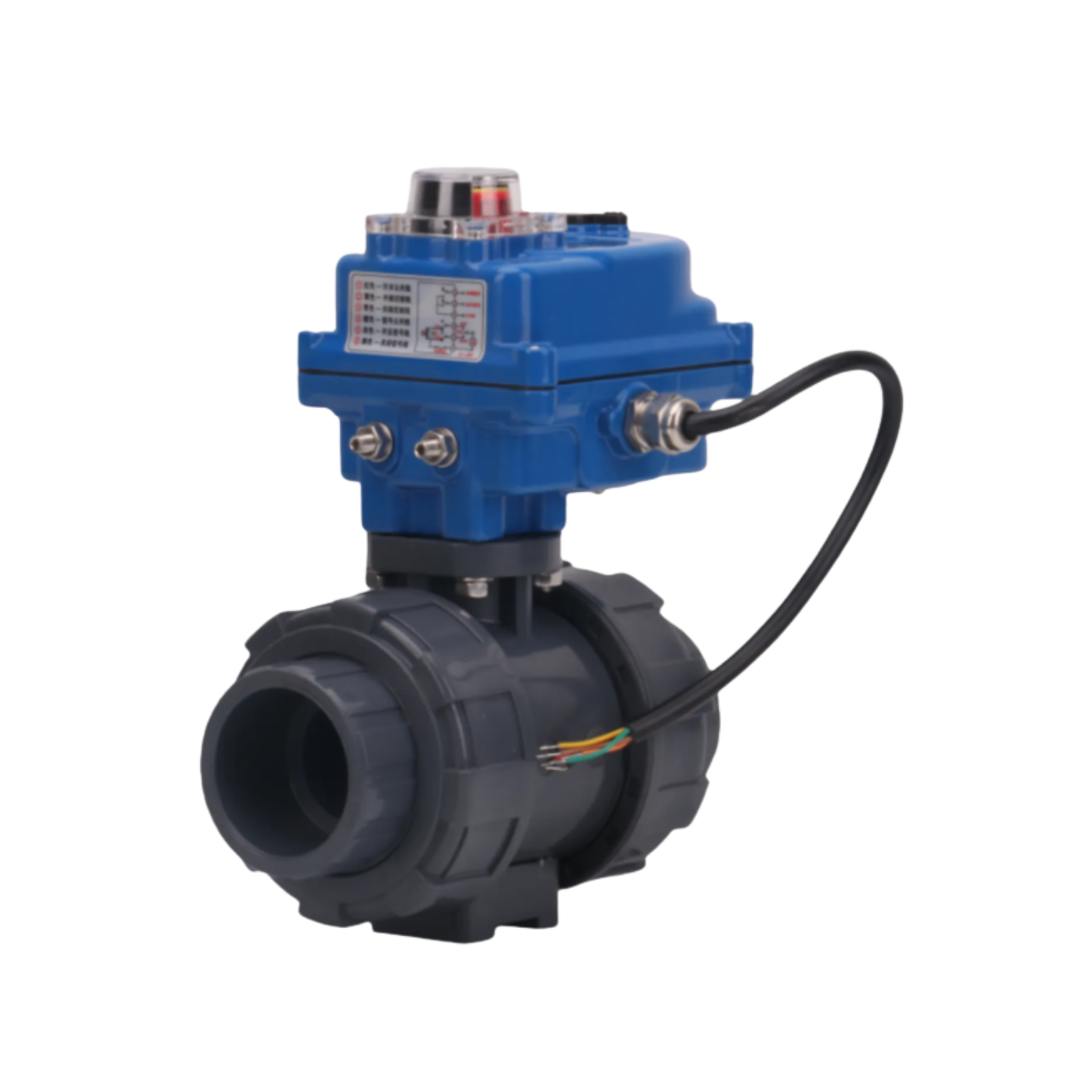 EQV-8UUX Electric UPVC Ball Valve