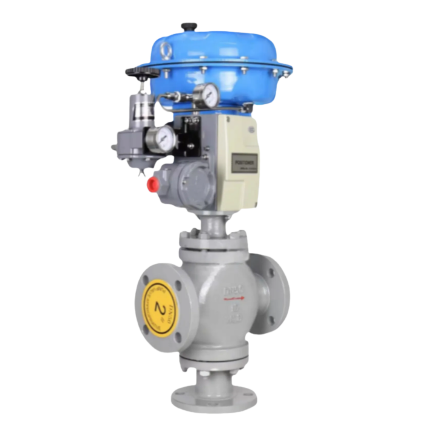 Pneumatic Three-way Control Valve