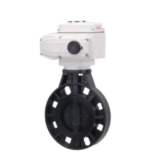 Electric UPVC Plastic Butterfly Valve