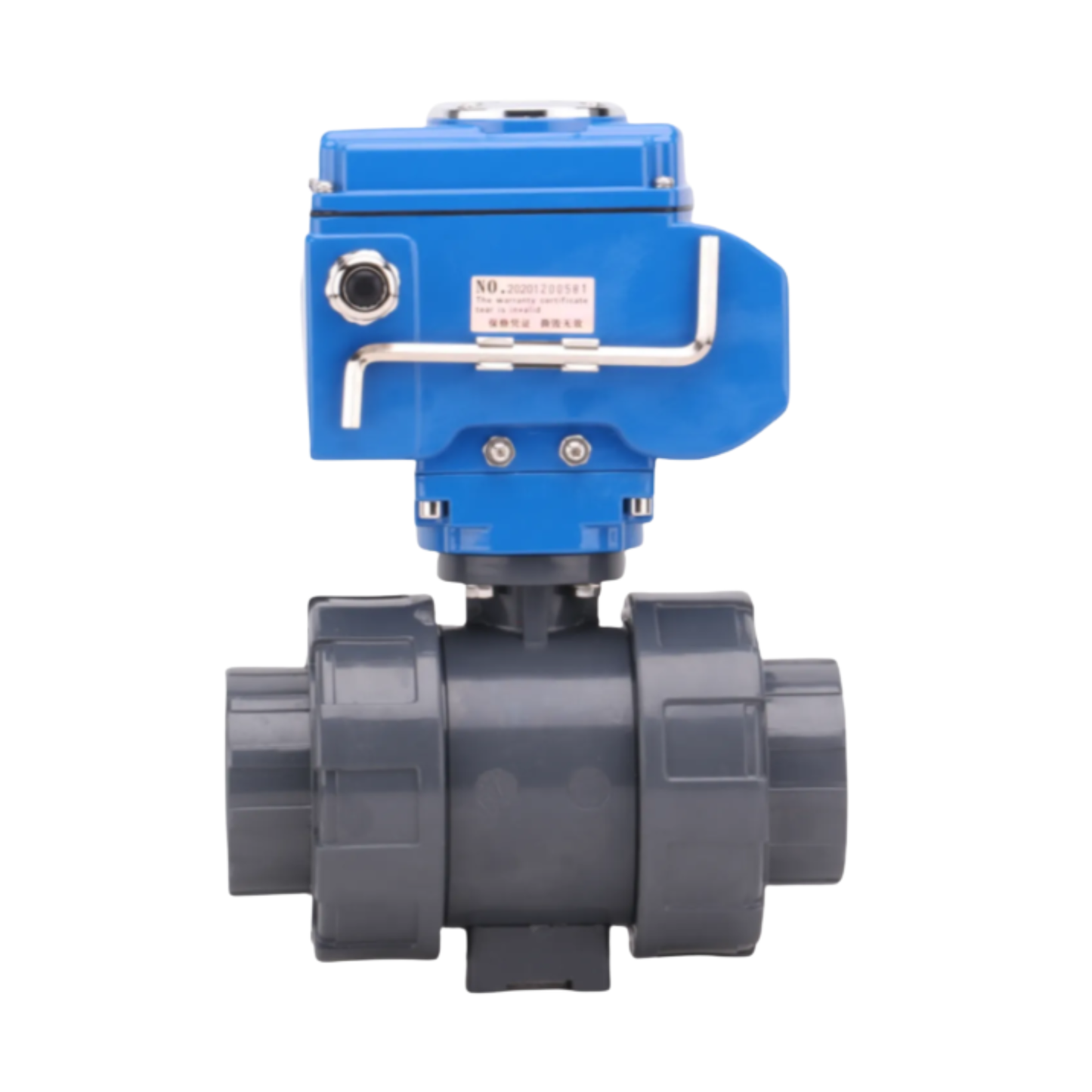 EQV-8UUX Electric UPVC Ball Valve