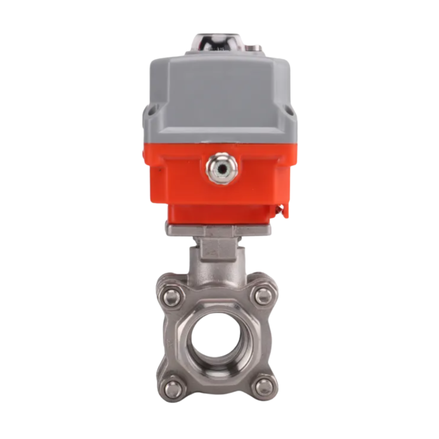 EQV-6PPF Micro Electric Threaded Ball Valve