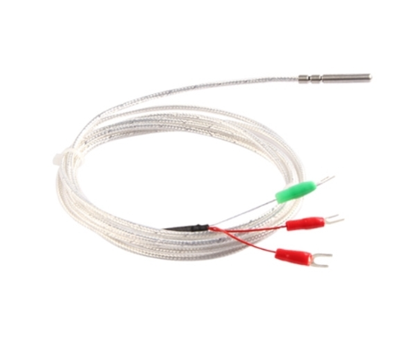 RTD Sensor Probe, Pt100, 3 Wire