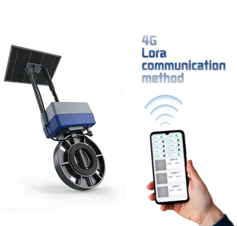 Solar Energy Intelligent Electric Ball Valve Butterfly Valve Three-way Mobilephone Wireless Control Agricultural Irrigation