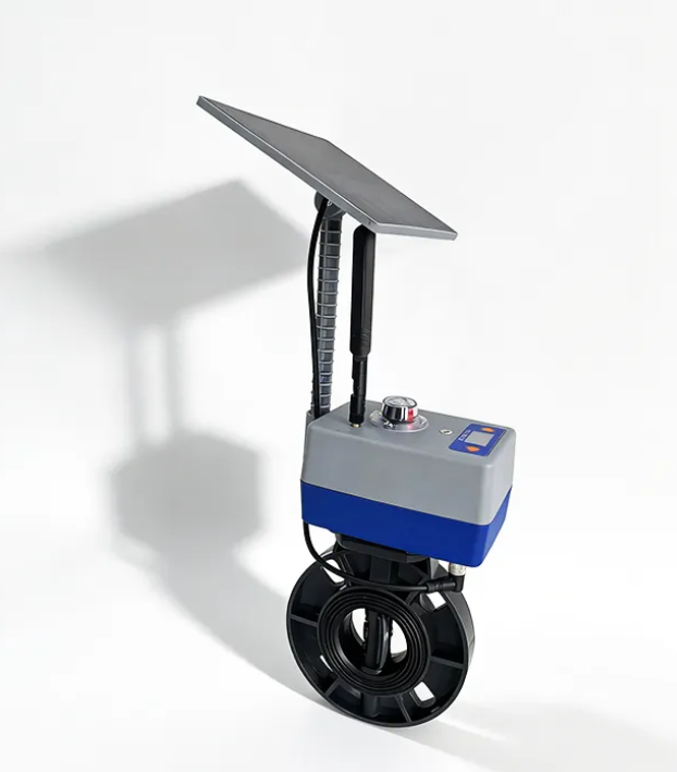 Solar-powered Electric Valve Intelligent Wireless Control Agricultural Irrigation Ball Valve Butterfly Valve Three-way