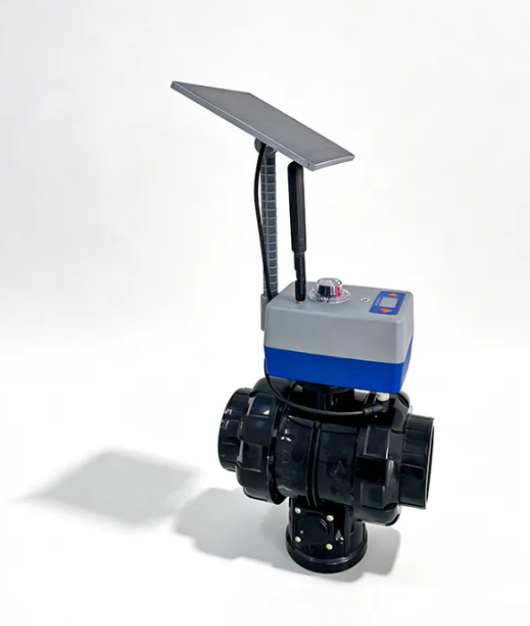 Solar-powered Electric Valve Intelligent Wireless Control Agricultural Irrigation Ball Valve Butterfly Valve Three-way